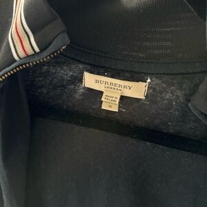 Burberry track jacket black